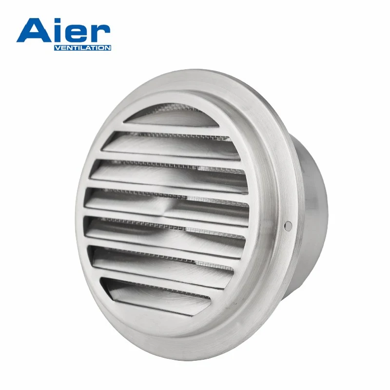 Louver externo de acero inoxidable circular (SSCE)