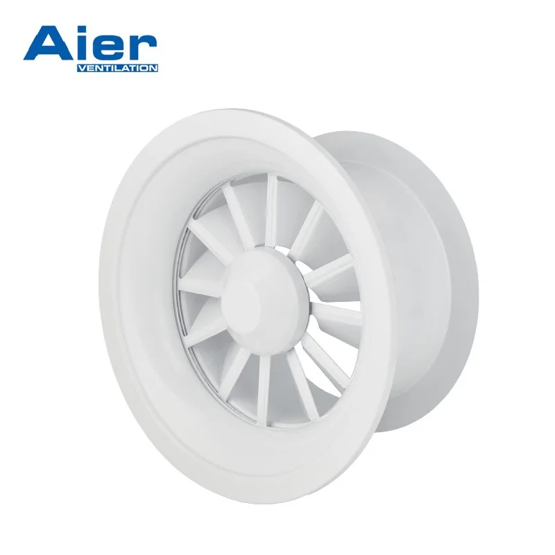 Difusor redondo de remolino con cuchillas ajustables (SRD-B)