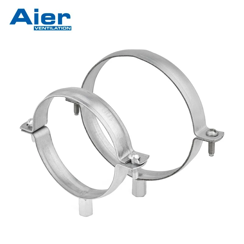 Abrazaderas de tubería de ventilación sin caucho (PCOR)