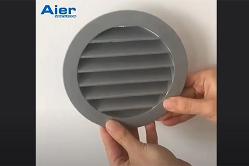 Tipo de fundición de aluminio Louver